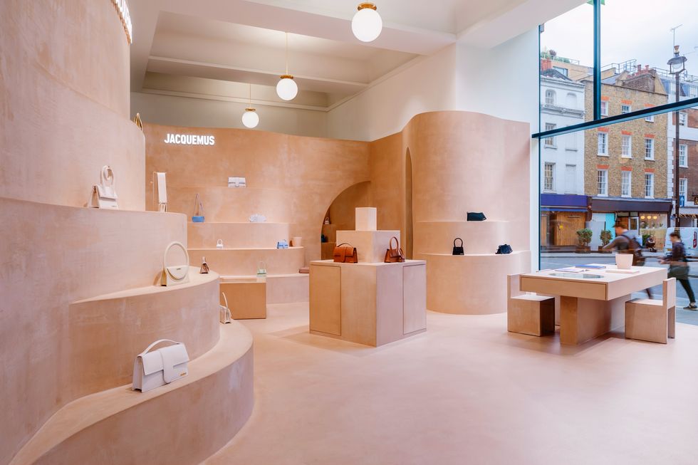 jacquemus store in store selfridges designed by amo