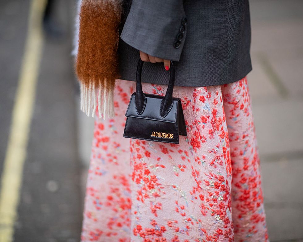 Jacquemus showed teeny tiny mirco bags at Paris Fashion Week