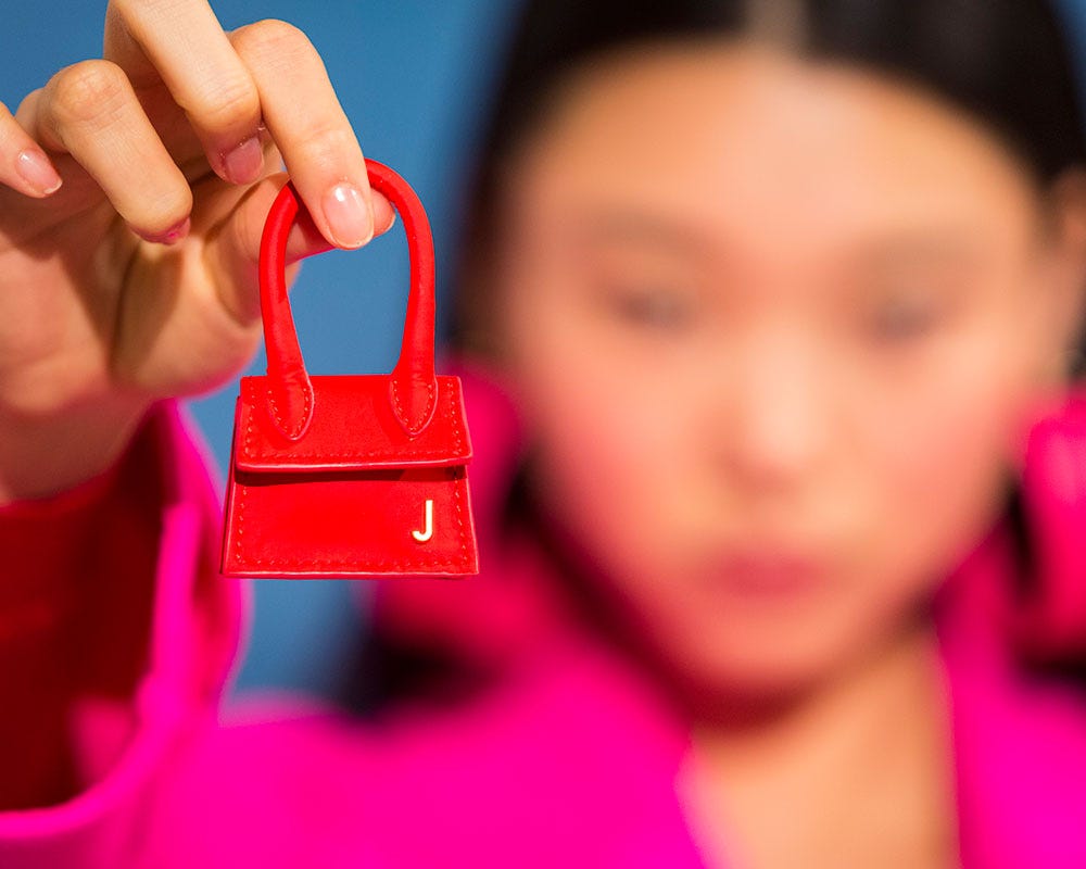 Mini purses from Jacquemus make a big splash at Paris Fashion Week