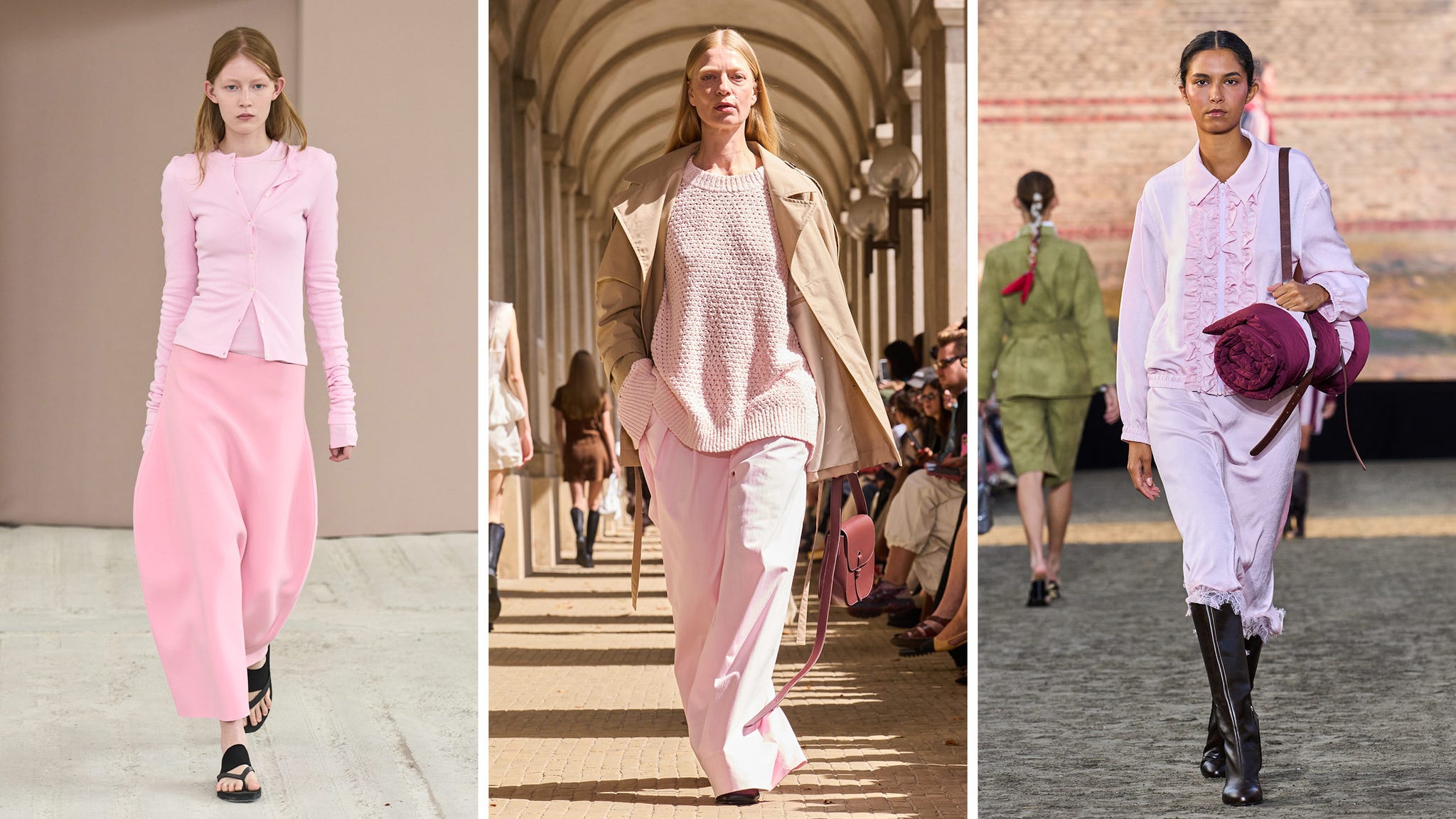 pink runway trend