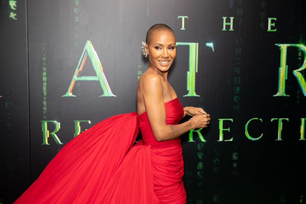 Why Jada Pinkett Smith SHAVED Her Head & Who Inspired Her!