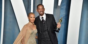 beverly hills, california   march 27 will smith and jada pinkett smith attend the 2022 vanity fair oscar party hosted by radhika jones at wallis annenberg center for the performing arts on march 27, 2022 in beverly hills, california photo by lionel hahngetty images