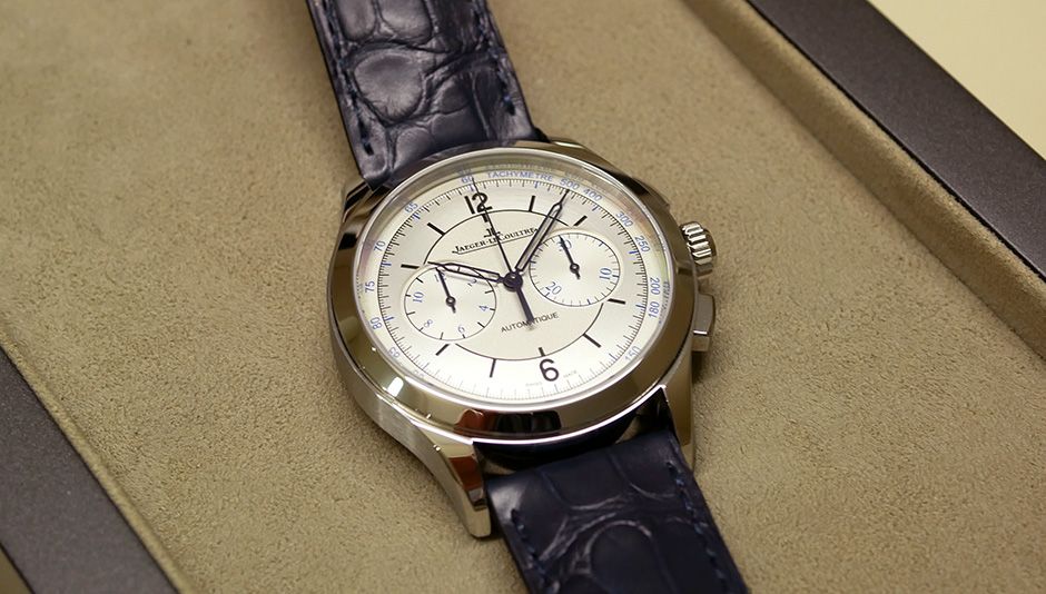 Jlc master control sector dial chronograph sale