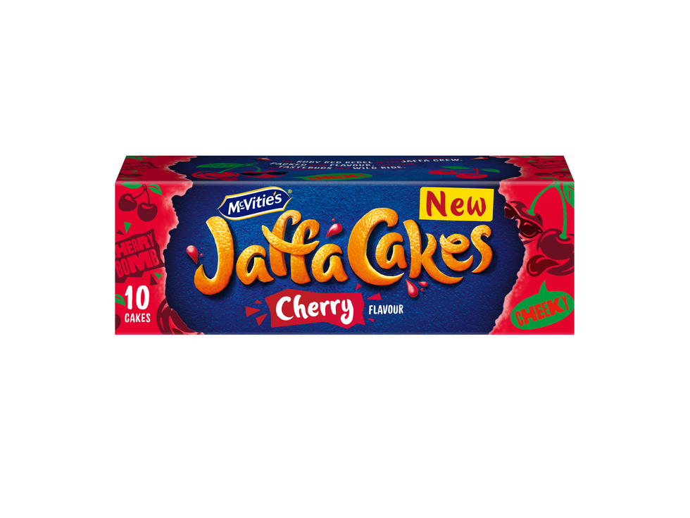 cherry jaffa cakes