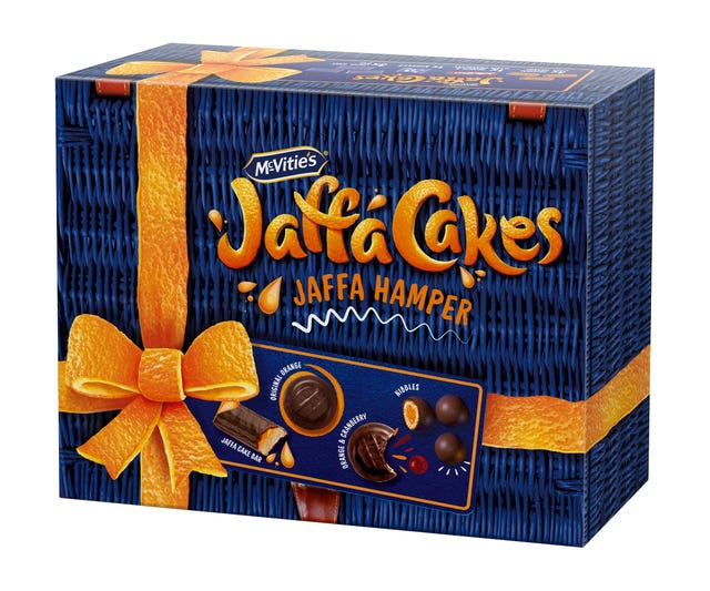 mcvitie's christmas jaffa cakes