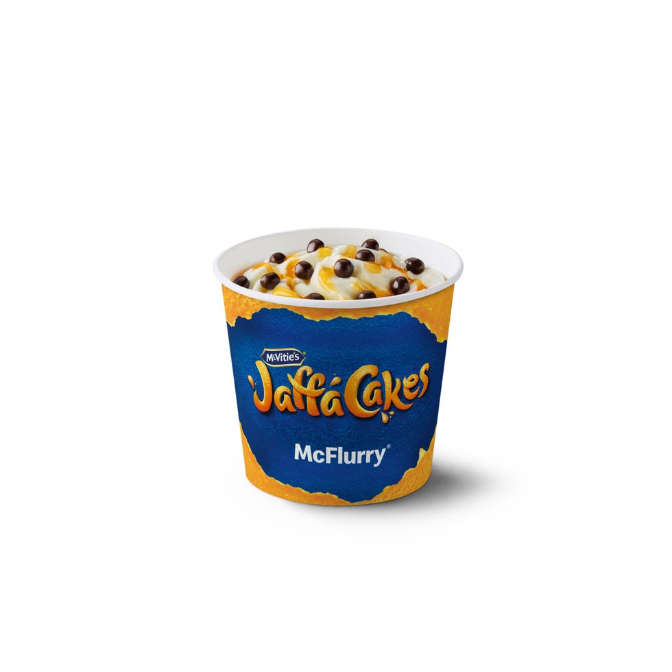 mcflurry jaffa cakes