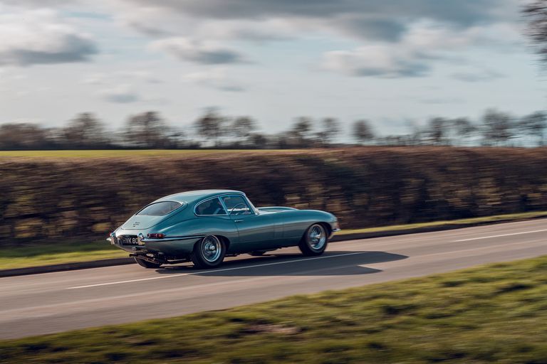 Tecno Models ジャガー E-Type ロードカー濃緑