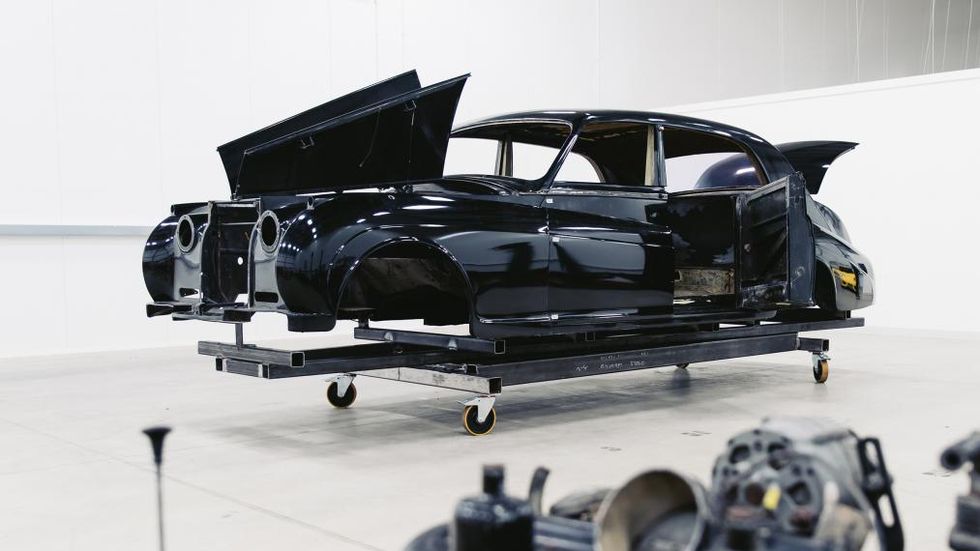 Jaguar XK120 eléctrico de Lunaz, carrocería