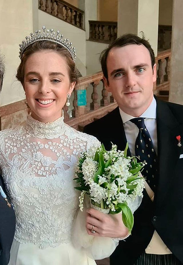 jaime de borbón dos sicilias y lady charlotte lindesay bethune, duques de noto