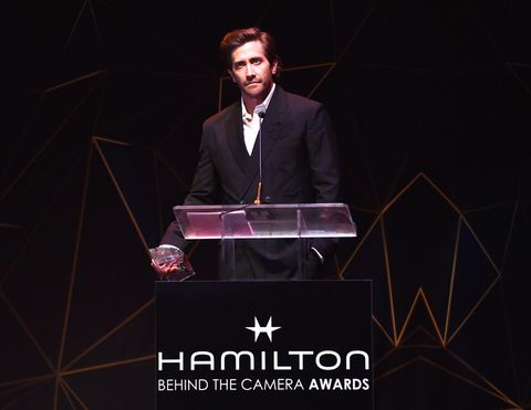 jake gyllenhaal presenting an award at the ceremony﻿