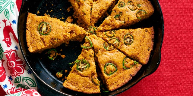 Cast Iron Jalapeno Cornbread - My Kitchen Serenity