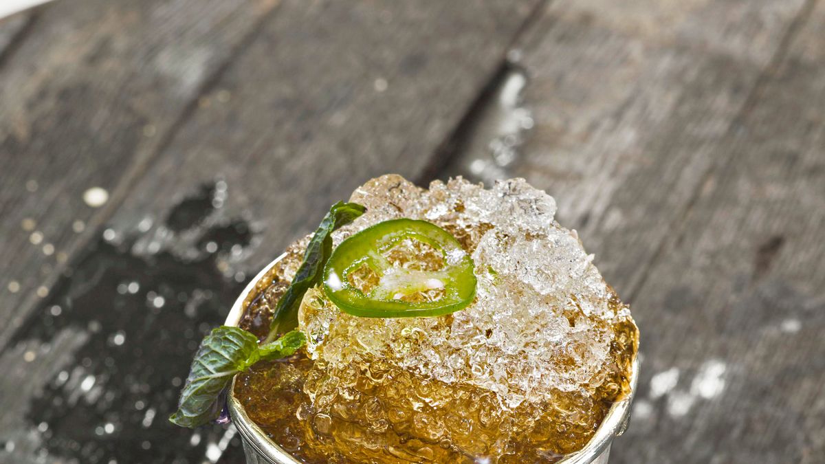 Cool as Ice : Jalapeno & Bourbon