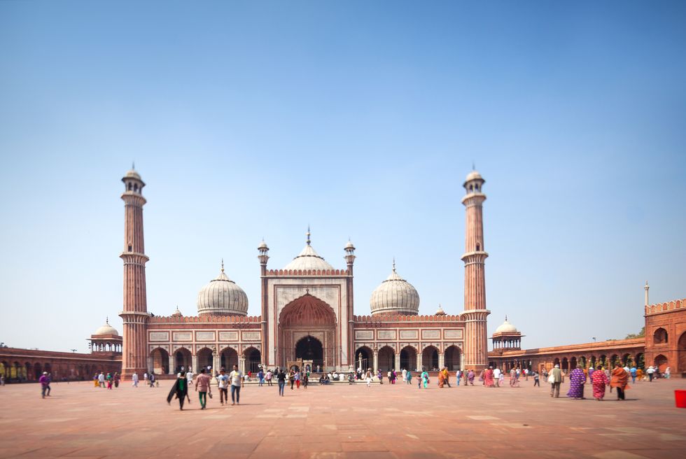 Jama Masjid Mosque Old Delhi, India