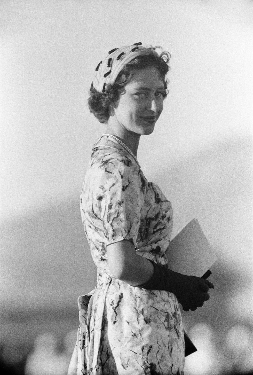 la principessa margaret in giamaica nel 1955