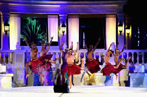 tony wilson dance company performing at sandals ochi beach resort in jamaica