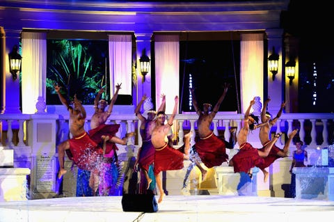 tony wilson dance company performing at sandals ochi beach resort in jamaica