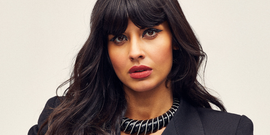Hair, Face, Lip, Hairstyle, Eyebrow, Black hair, Beauty, Chin, Bangs, Layered hair, 