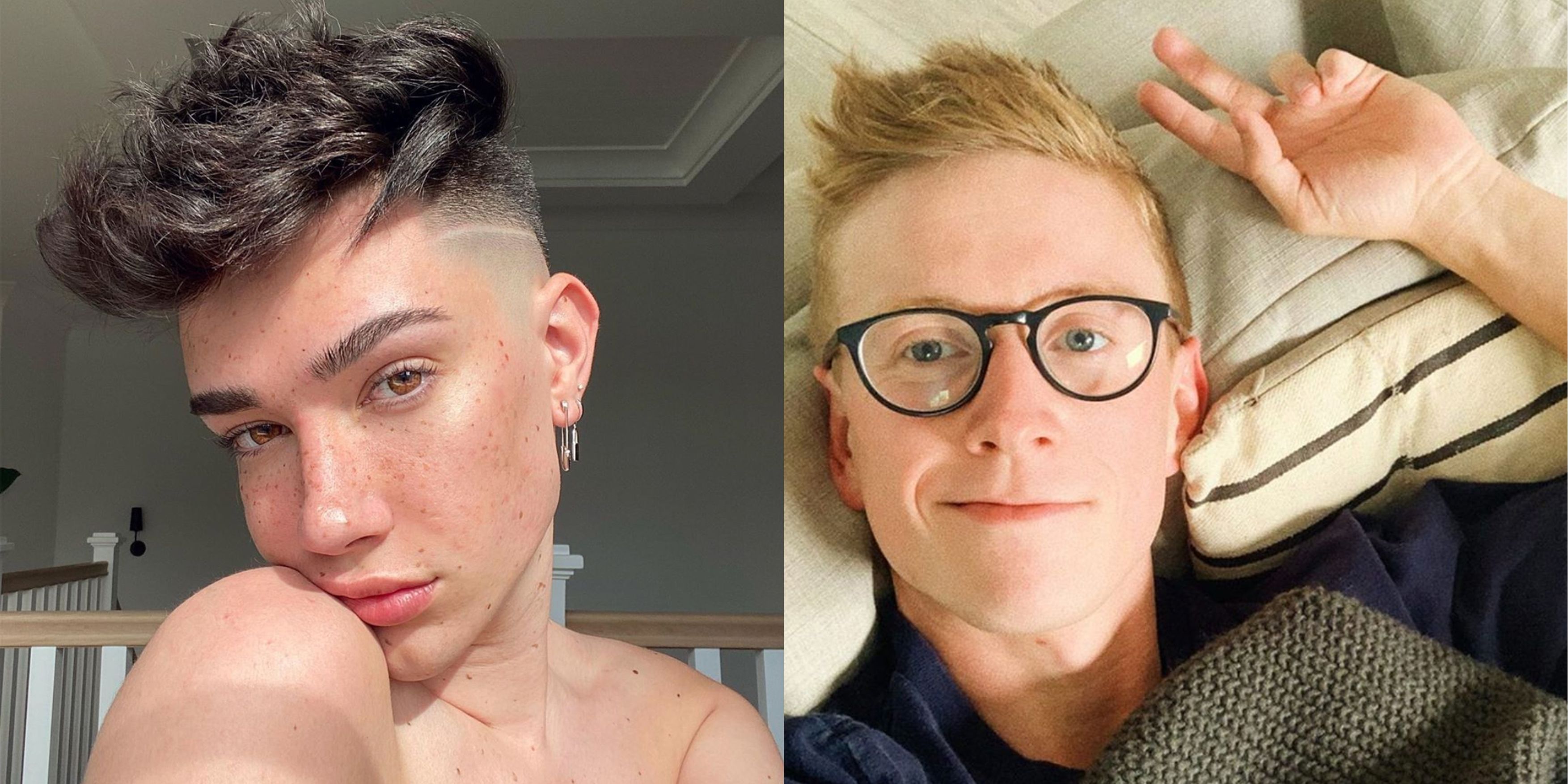 James Charles Speaks Out After Tyler Oakley Called Him Out For Attending  Hype House Party