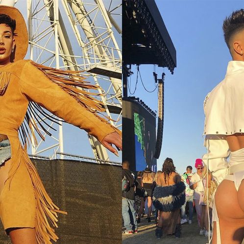 All of James Charles' Best Coachella Outfits – Every Time James