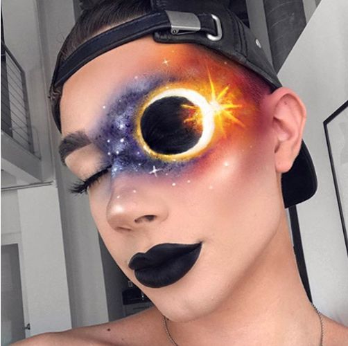 james charles eclipse makeup