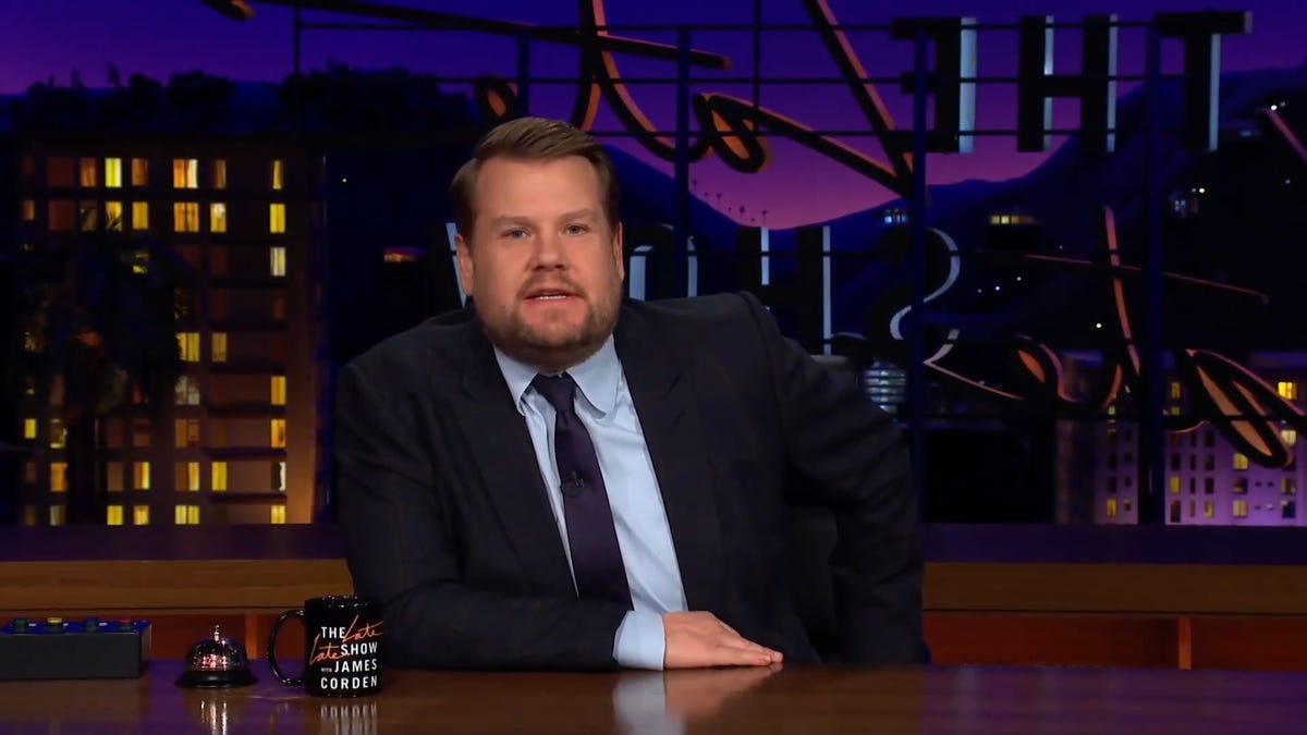 James Corden apologises over 