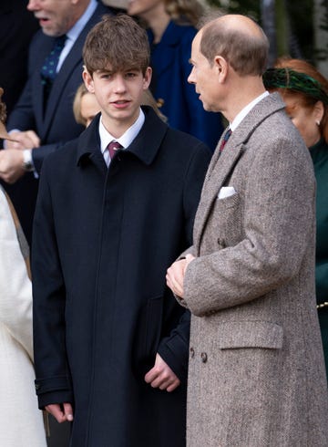 the british royal family attend the christmas morning service