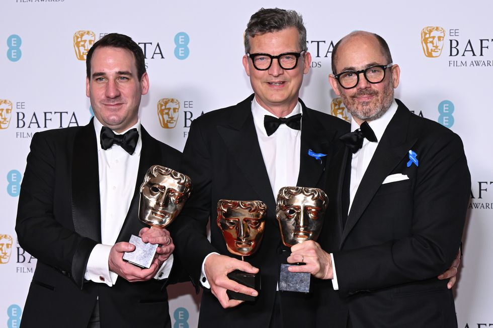 ee bafta film awards 2023 – winners room