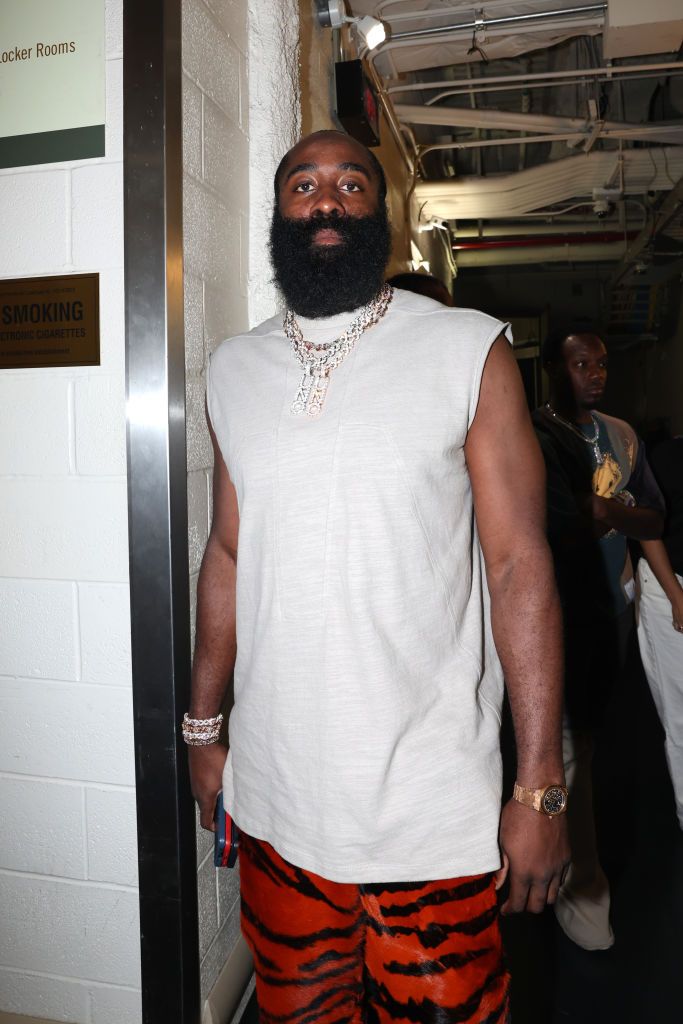 James harden hot sale all white