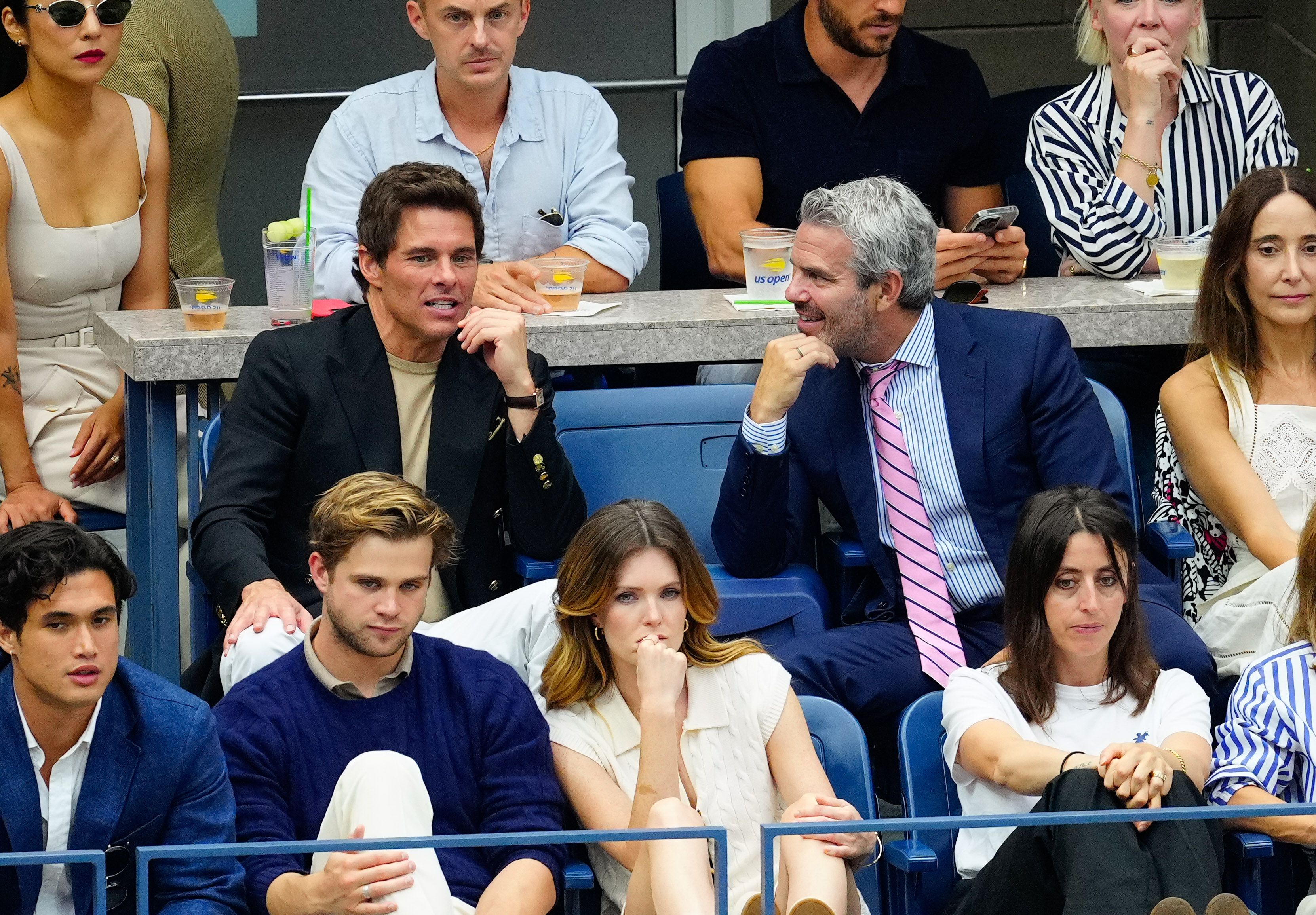 The Time Place on Instagram: Celebrities at the #USOpen 2023 were