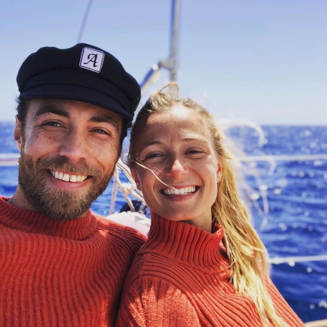 James Middleton con su novia Alizee Thevenet