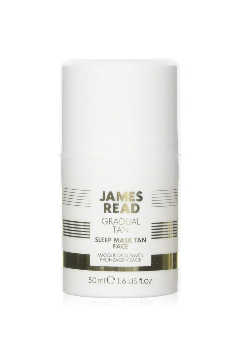James Read sleep mask tan face
