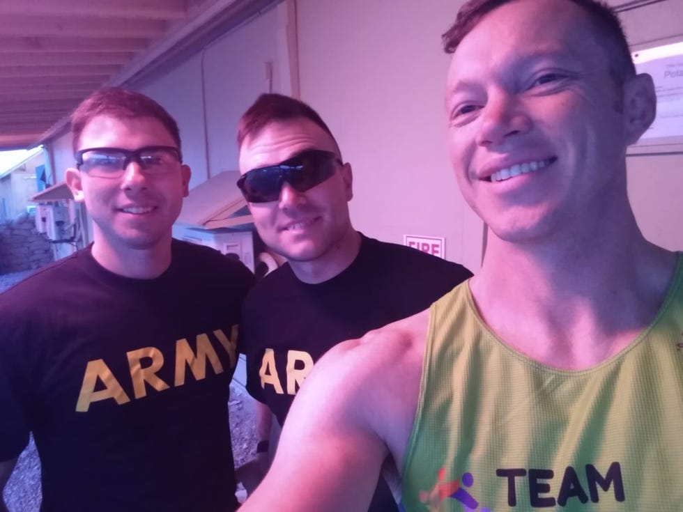 People, T-shirt, Cool, Team, Selfie, Fun, Muscle, Friendship, Smile, Eyewear, 