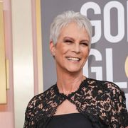 jamie lee curtis at 80th annual golden globe awards arrivals