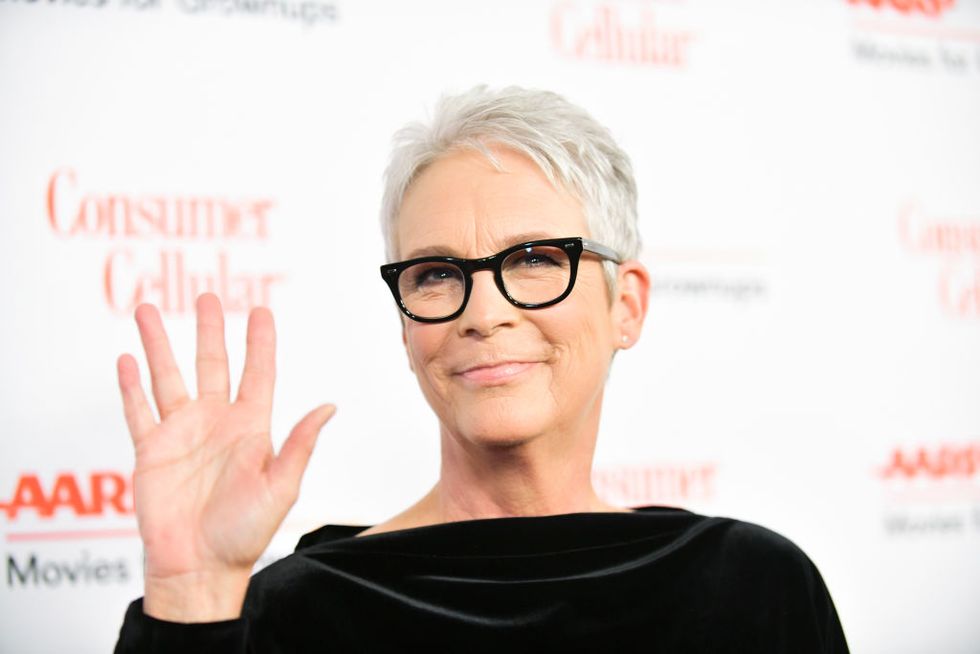 beverly hills, california   january 11 jamie lee curtis attends aarp the magazines 19th annual movies for grownups awards at beverly wilshire, a four seasons hotel on january 11, 2020 in beverly hills, california photo by rodin eckenrothfilmmagic
