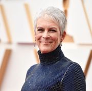 jamie lee curtis attends the 94th oscars at the dolby theatre in hollywood, california