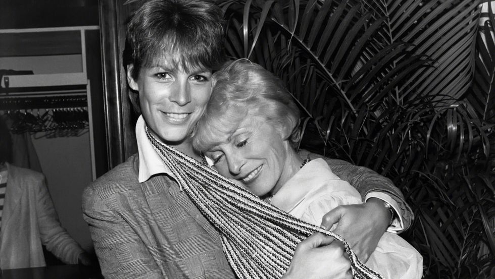 Jamie Leigh Curtis and mother Janet Leigh...