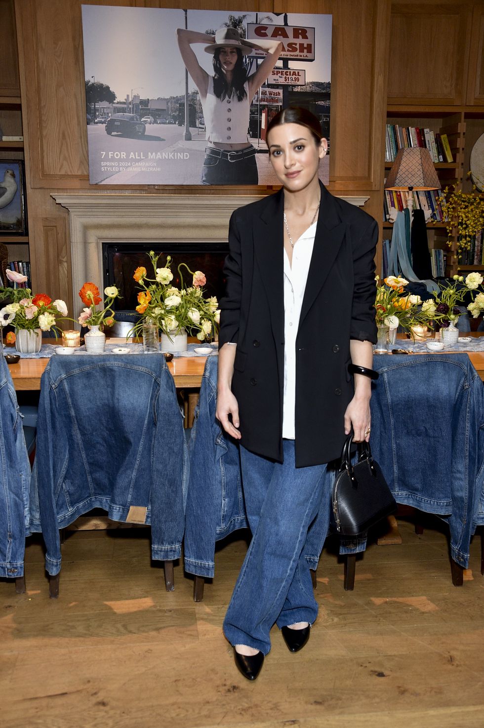 7 for all mankind and jamie mizrahi ss24 campaign dinner