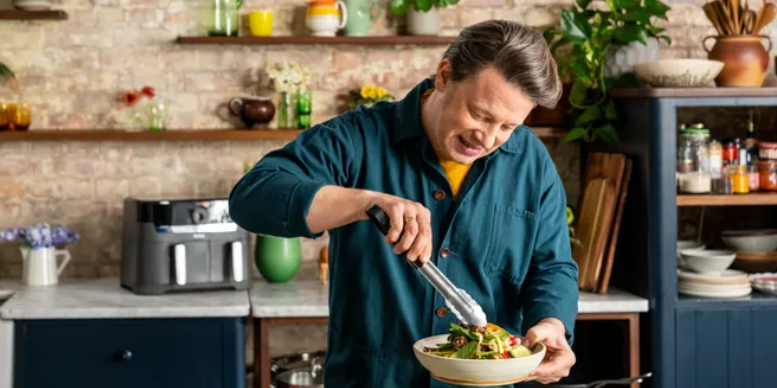 Jamie Oliver's brand-new show Air-Fryer Meals starts tonight