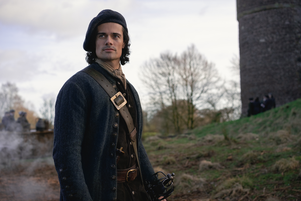 Jamie Roy como Brian Fraser em Outlander: Sangue do Meu Sangue