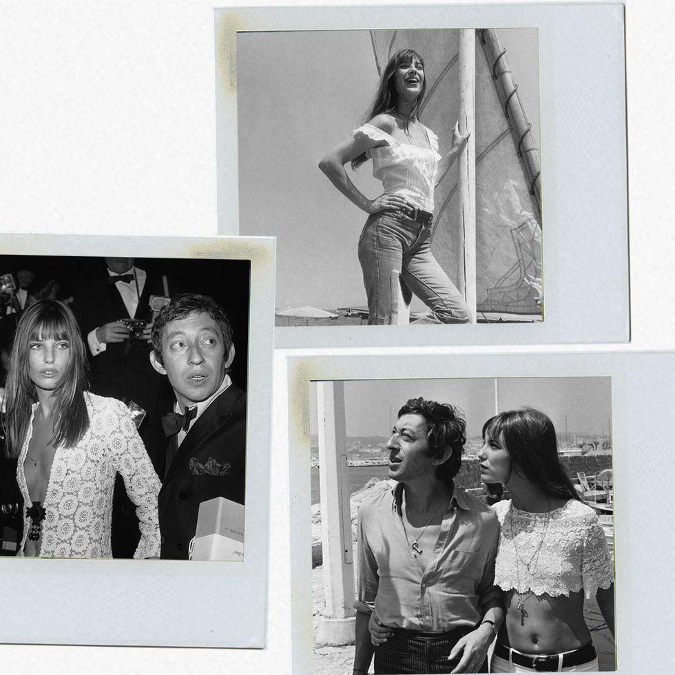 three polaroidstyle images featuring people in various social settings
