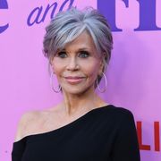 jane fonda los angeles special fyc event for netflix's grace and frankie arrivals