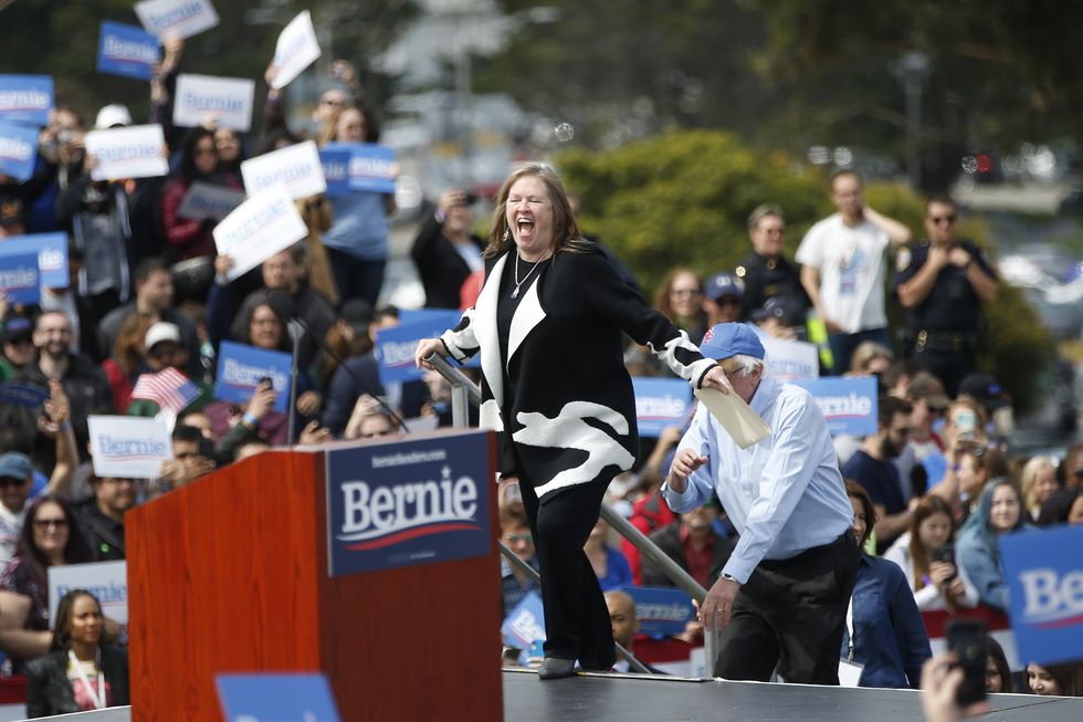 Democratic Presidential Candidate Bernie Sanders Holds Rally In San Francisco