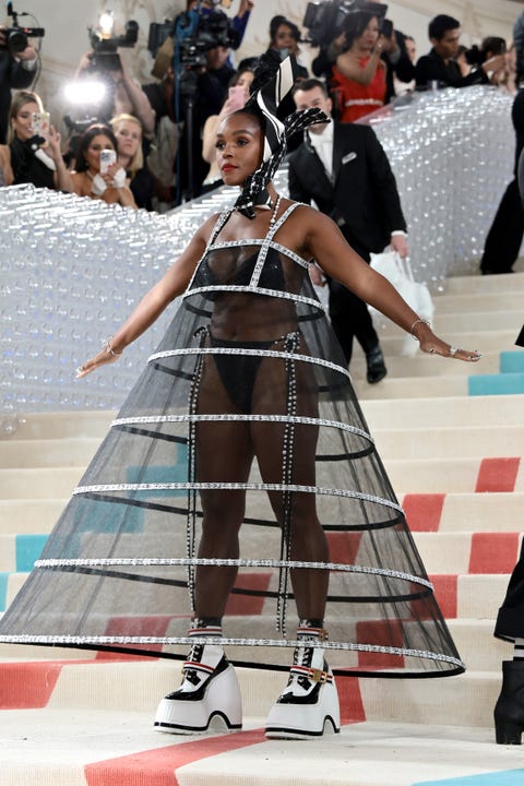 16 Celebs Wearing Naked Dresses at the 2023 Met Gala