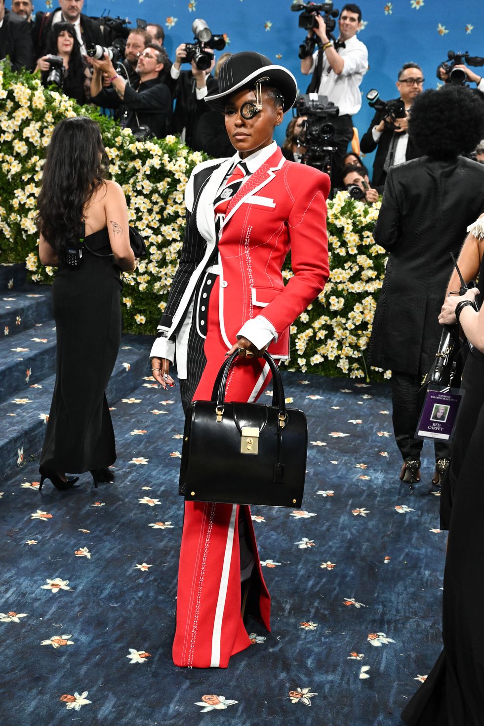 the 2025 met gala celebrating "superfine: tailoring black style"