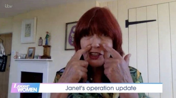 janet street porter on loose women