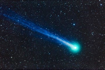 january 19, 2015 a telescopic close up of comet lovejoy c2014 q2