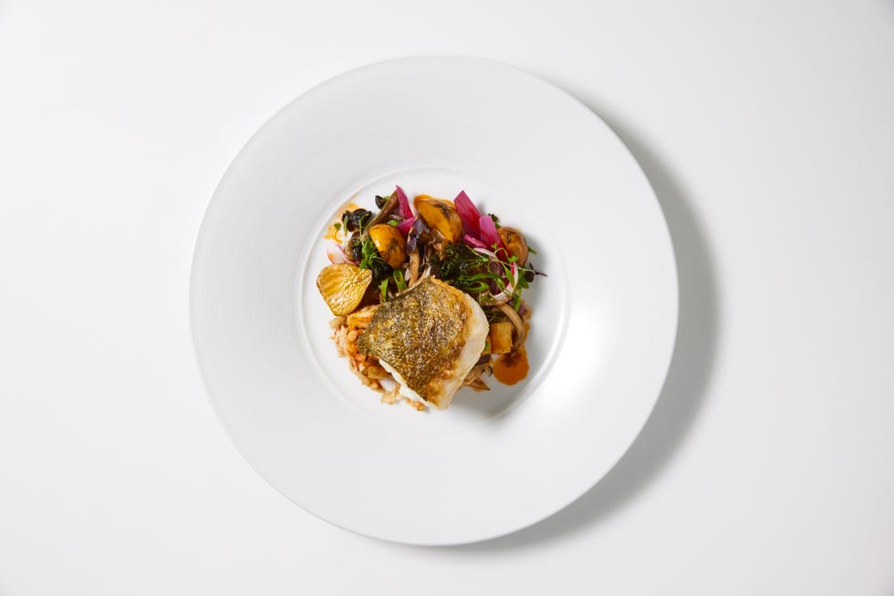 a plate of food