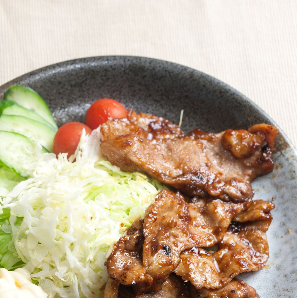japanese cuisine pork shogayaki
