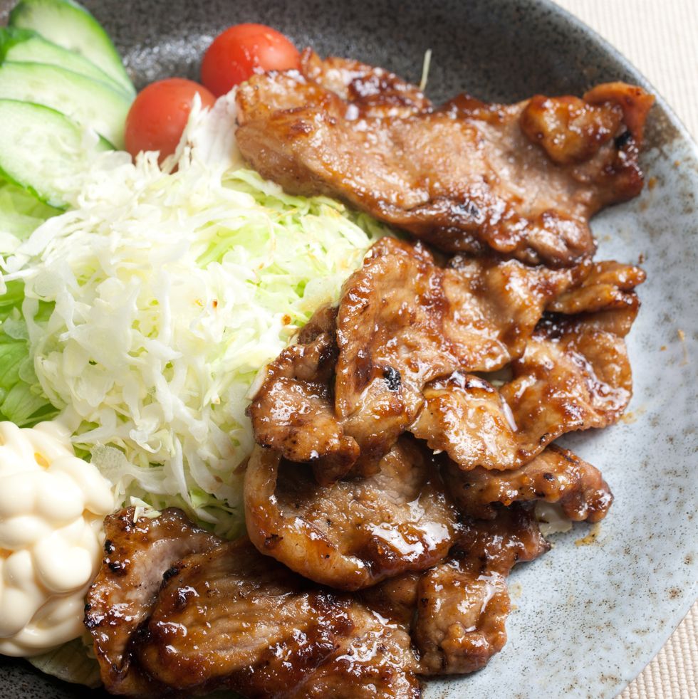 japanese cuisine pork shogayaki