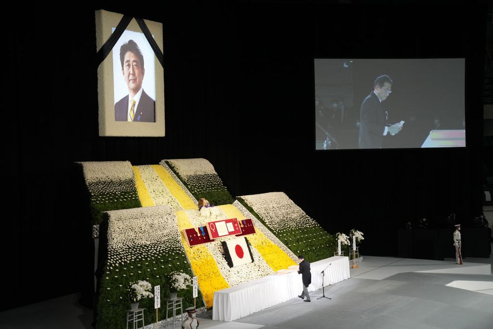 state funeral for former japanese prime minister shinzo abe